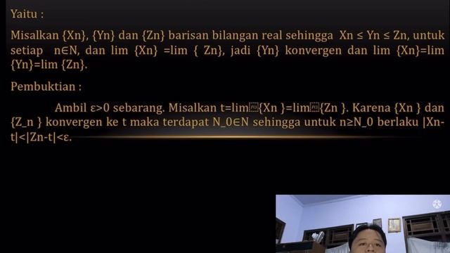 TUGAS UAS PEMBUKTIAN TEOREMA 4.2.6(Teorema Apit) || Analisis Real 2022 смотреть онлайн