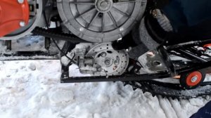 ЛУЧШЕ БУРАНА, быстрее ТУНГУСА и ДЕШЕВЛЕ МОТОБУКСИРОВЩИКА | Самодельный снегоход (17 л.с.) | Выпуск