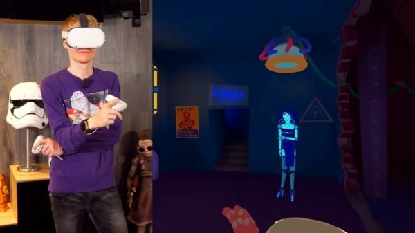 BECOME A DETECTIVE IN VIRTUAL REALITY! | Retropolis VR (Oculus Quest 2 Gameplay)