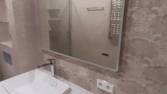 Тумба в ванную со столешницей из листового камня смотреть онлайн