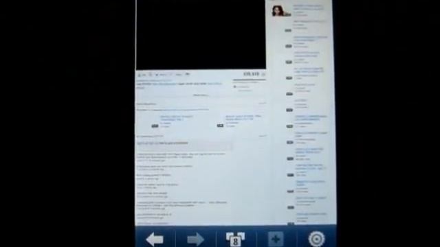 Web Browser LG Optimus 3D смотреть онлайн
