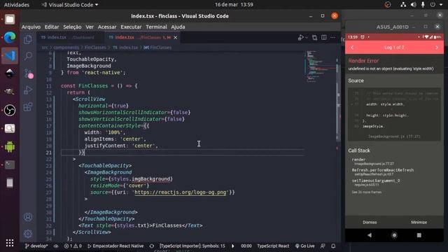 #03 Clonando o layout do aplicativo do Finclass do Primo Rico com React Native e TypeScript смотреть онлайн
