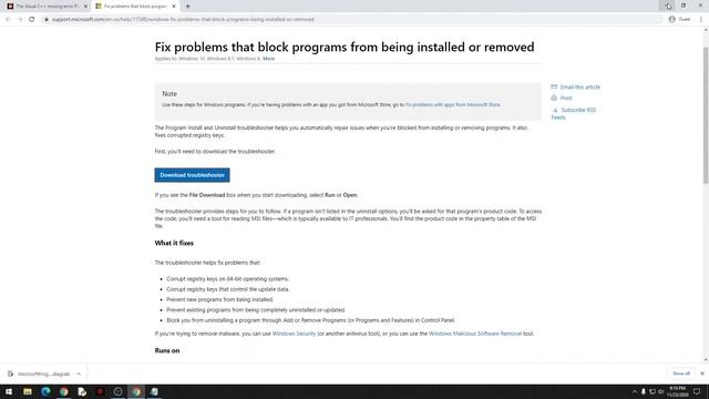 The Visual C++ missing error PLAGUE! Here's how to fix that pesky missing .MSI file in 5 easy steps смотреть онлайн