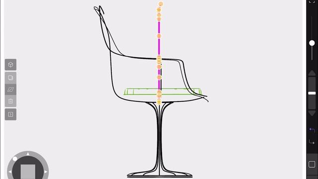 How to use control points - Gravity Sketch iPad смотреть онлайн