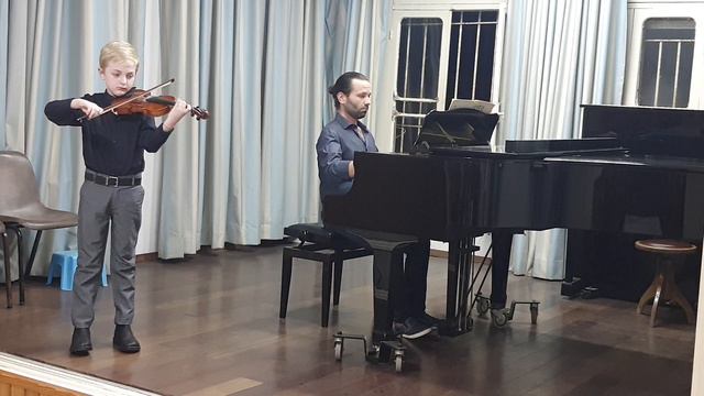 Tamir Konopliankov (8 y.o.) Friedrich Seitz Concerto №3 1p. Зейц Концерт №3 1ч. смотреть онлайн