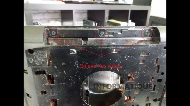 démonter disasembly connecteur de charge dc jack LENOVO g500 G505 g50 смотреть онлайн