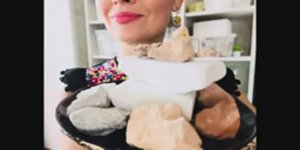 ASMR crunch chalk&clay_ тарелочка с глинами и мелом💥💦