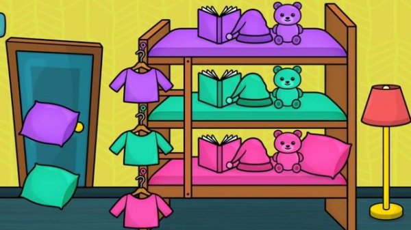 Bimi Boo Kids Games Shapes & Colors Gameplay - Part 3