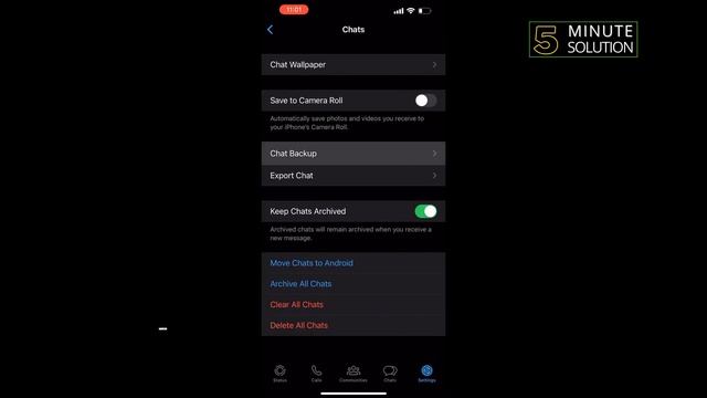 How to backup whatsapp messages on iphone 2024 смотреть онлайн
