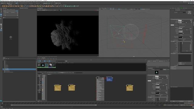Animate the Mandelbulb Arnold Procedural (Stand-in) with Maya MtoA смотреть онлайн