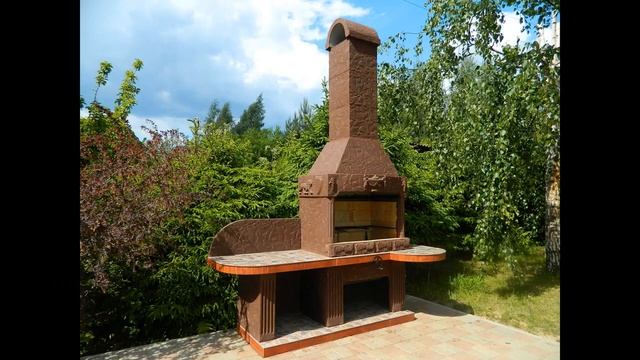 Проекты барбекю из кирпича ПЕЧИ МАНГАЛЫ. смотреть онлайн