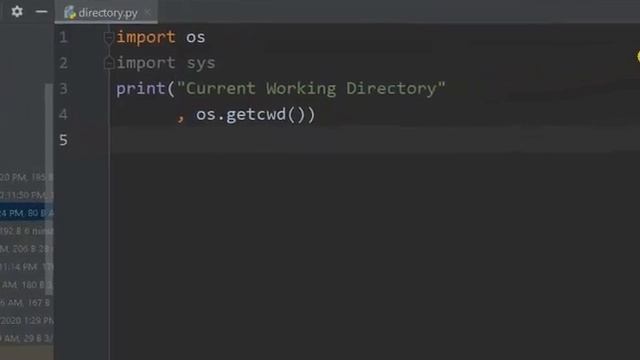 How to change directory in the Python смотреть онлайн
