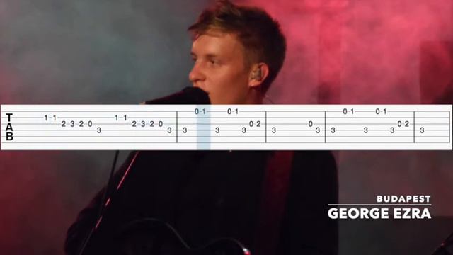 Budapest - George Ezra (Guitar Tab/Tutorial) смотреть онлайн