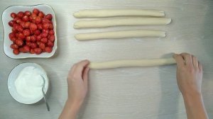 ВАРЕНИКИ С КЛУБНИКОЙ???Секреты и тонкости❗❗❗ Нежное тесто на молоке))) Простой рецепт!!!