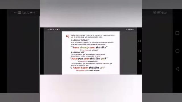 present perfect inglés 8 смотреть онлайн