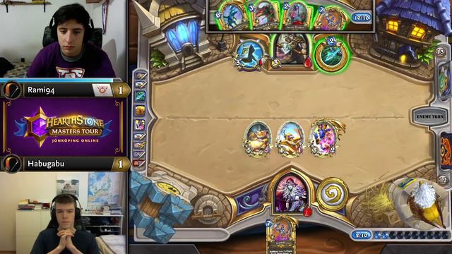 Rami94 vs Habugabu - Quarterfinal - Hearthstone Masters Tour Jönköping смотреть онлайн