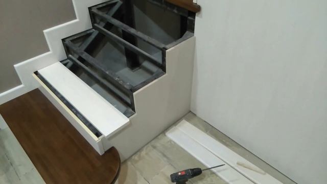 Обшивка металлокаркаса, лестница обшивка, монтаж лестницы смотреть онлайн