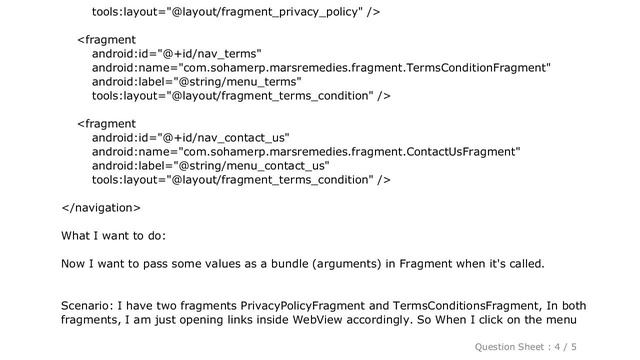 Android : Android Navigation Component : Pass value (arguments) in fragments смотреть онлайн