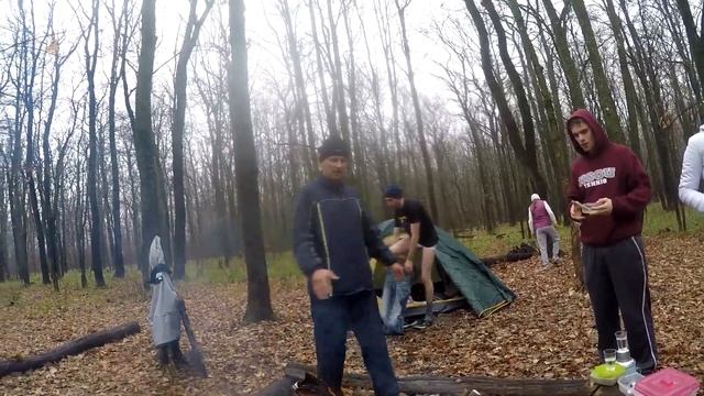 21 ноября 2015 У костра после побегушек по лесу GP013202 смотреть онлайн