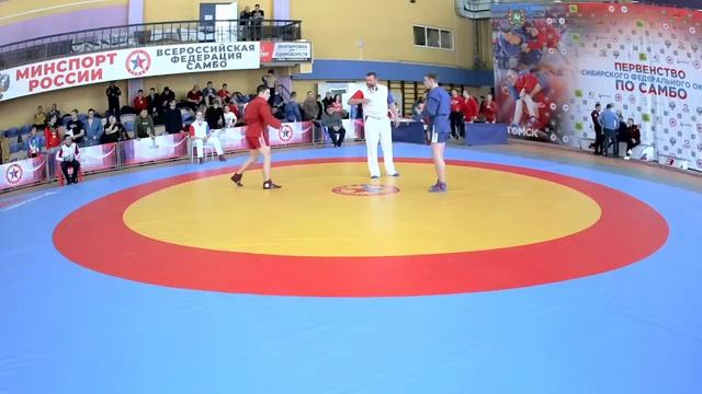 27 марта 2 ковёр. Первенство СФО по самбо смотреть онлайн