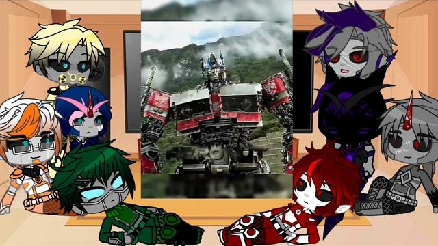 Tfp react to Optimus prime / bayverse + others / credit in video смотреть онлайн