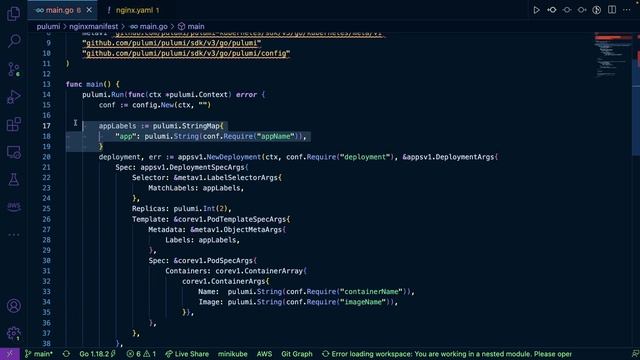 How To Create A Kubernetes Manifest With Go and Pulumi смотреть онлайн
