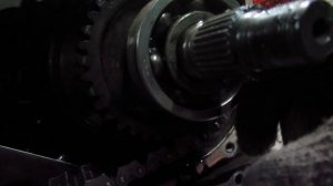 Тойота Прадо ремонт раздатки сокращаем  цепь.