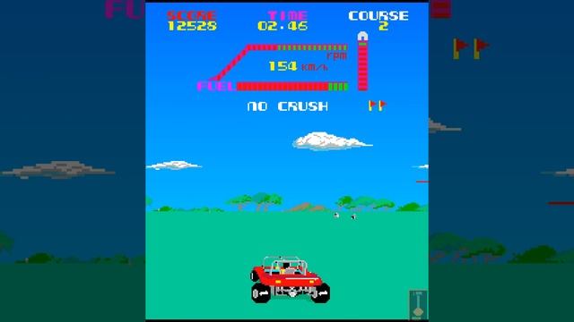 Arcade Game: Buggy Challenge (1984 Taito) смотреть онлайн