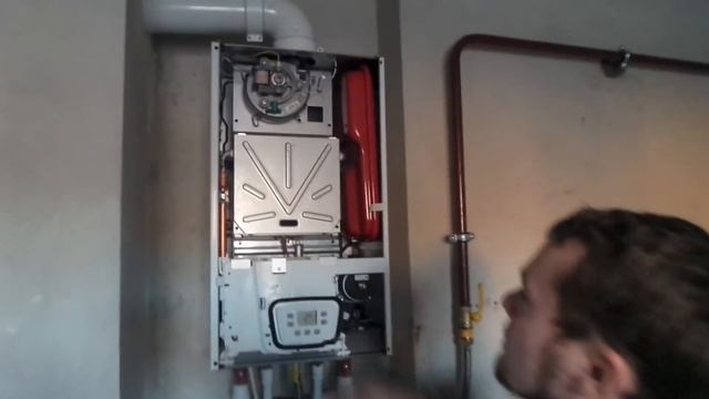 Запуск газового котла Baxi