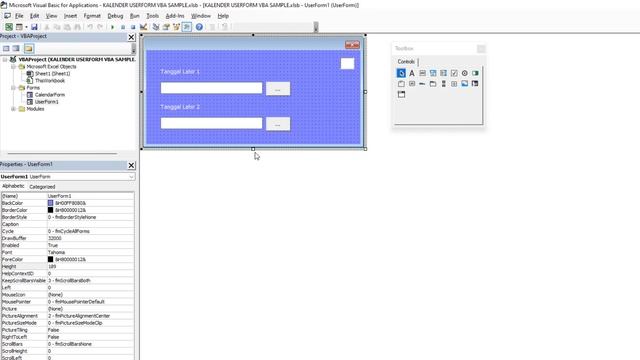 KALENDER FORM UNTUK MULTI DATA TANGGAL DAN MULTI USERFORM смотреть онлайн