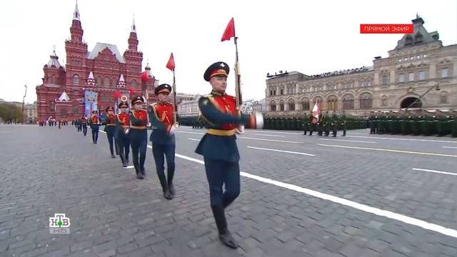 Преображенский полк. Парад 9 мая 2021г. смотреть онлайн
