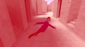 радужный таракан бегает за мной