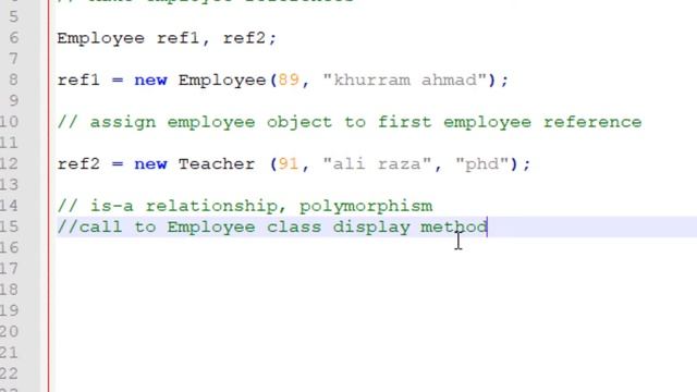 9 Using polymorphism (CS506) смотреть онлайн