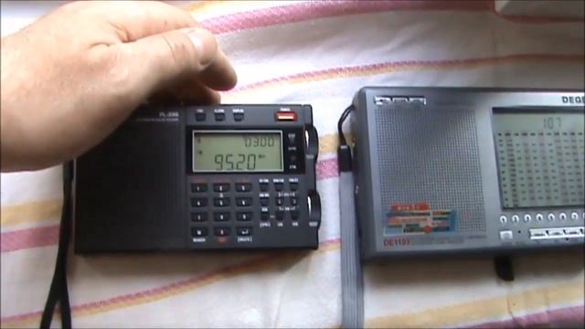 Порівняння радіоприймачів-Degen 1103-PLL Degen 1103-TECSUN PL-330. смотреть онлайн