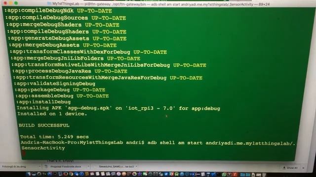 Android Things & Kotlin - Read & display I2C sensor reading смотреть онлайн