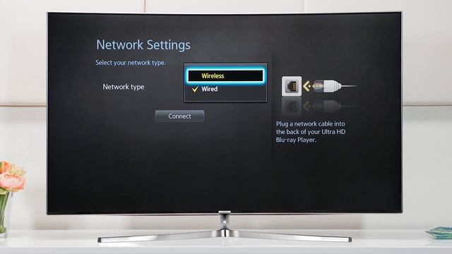 Samsung 4K Ultra HD Blu ray Player UBD K8500 Connecting to a Wireless Network How To смотреть онлайн