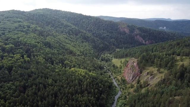 Река Базаиха. Сибирь. Горы смотреть онлайн