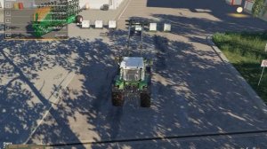 Как наполнить сеялку зерном Farming Simulator 19