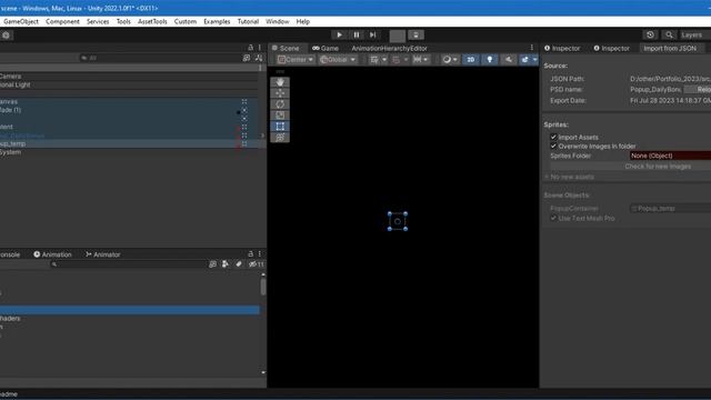 Photoshop to Unity Importer tool смотреть онлайн