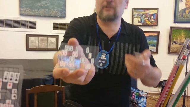 Ментальный карточный фокус с угадыванием карты. смотреть онлайн