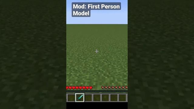 Minecraft First Person Model Mod смотреть онлайн