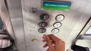 Mitsubishi elevator at Bonifacio Stopover, Taguig, Philippines
