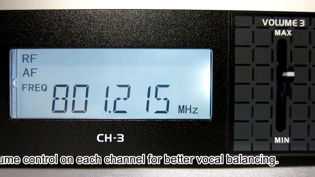 Anysing MC-889W 4-Channel Digital UHF Wireless Microphone Systems | anysingkaraoke.com смотреть онлайн