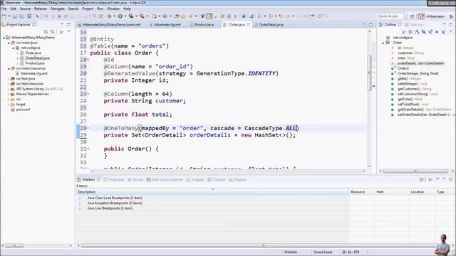 Hibernate Many to Many with Join Table having extra columns and Separate primary key смотреть онлайн