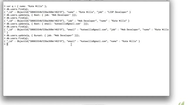 Learning MongoDB part13 updates 1 смотреть онлайн