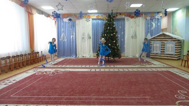 Танец с лентами "Льдинки" музыка Вивальди смотреть онлайн