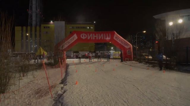 Лыжная гонка Тушинские огни 2014 смотреть онлайн