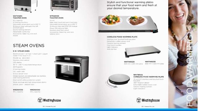Westing House Kitchen Appliances 2019 Product catalog смотреть онлайн