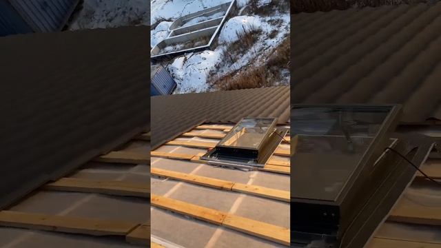 КРОВЛЯ КРЫШИ | МОНТАЖ ЧЕРДАЧНОГО ОКНА смотреть онлайн