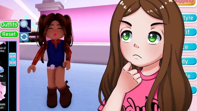 I Let The POPULAR GIRL PICK MY OUTFITS And Had To Make them Look Cute.. Roblox Royale High смотреть онлайн